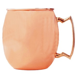 Fábrica personalizada 14 Oz. Taza de mula de Moscú de acero inoxidable chapada en cobre pulido con <span class=keywords><strong>espejo</strong></span>, mango chapado en oro - Product Image 2