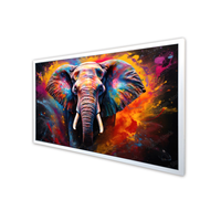 21.5 pouces ascenseur LCD affichage publicitaire tenture murale HD écran numérique ultra-large affiche les hôtels et les magasins de détail