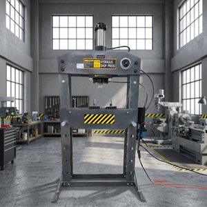 Prensa Hidráulica TAYO de 75 Toneladas, Cuatro Columnas, Cuatro Vigas, Alta Rigidez, Prensa Industrial de 380V - Product Image 3