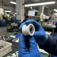 Poulie de guidage en céramique de zircone, rouleau de tréfilage, machine à enrouler les câbles textiles et les fibres optiques, résistante à l'usure, taille personnalisée