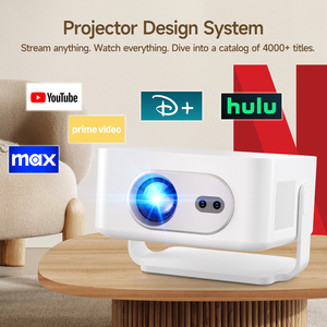 Projecteur portable automatique Magcubic HY300Max 200 ANSI WiFi6, compatible 8K HD, pour la maison et l'extérieur, Android 14, mini projecteur - Product Image 3
