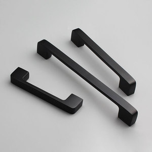 <strong>Black</strong> Drawer Pulls Kitchen Cabinet <strong>Door</strong> Handle Pulls Antique Bronze <strong>Matte</strong> - Product Image 2