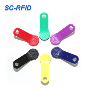 Nhiều màu di động cầm tay iButton Đầu đọc thẻ 1990a-f5 125Khz TM thẻ ABS chất liệu cảm ứng bộ nhớ phím RFID - Product Image 3