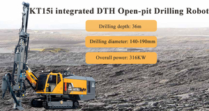 Robot de forage DTH <span class=keywords><strong>hydraulique</strong></span> Kt15i pour l'exploitation minière en ciel ouvert et l'excavation de roches dures - Product Image 5