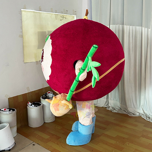 Disfraz <span class=keywords><strong>de</strong></span> Mascota <span class=keywords><strong>de</strong></span> mangostán personalizado Ideal para fiestas <span class=keywords><strong>de</strong></span> Navidad <span class=keywords><strong>de</strong></span> disfraces <span class=keywords><strong>de</strong></span> Mascota - Product Image 2