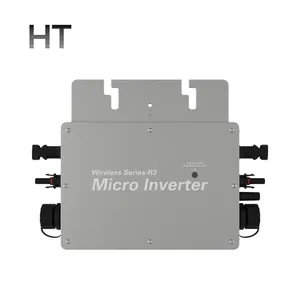 HT Micro Inverter WVC 600 GTB 800 Inversor Solar Para 4 Placas Günstige 800W IP67 MPPT Hybrid On Grid Micro Inverter