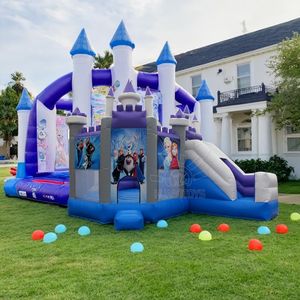 สไลเดอร์ปราสาทกระโดดคอมโบเชิงพาณิชย์วัสดุ PVC ขนาด6ม. <span class=keywords><strong>x</strong></span> 4ม. ติดตั้งง่ายสำหรับเด็กผู้ใหญ่ - Product Image 3