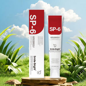 Fornitura all'Ingrosso da 120g Dentifricio Sp6 per la Cura Orale Senza Fluoro, Dentifricio Sbiancante SP-6 Sicuro per lo Smalto - Product Image 3
