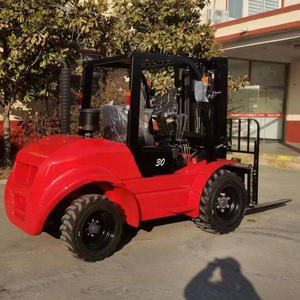 Montacargas Agrícola Todoterreno Contrapesado de 3 Toneladas con Motor Diésel <span class=keywords><strong>para</strong></span> Manejo de Materiales Agrícolas, Máquina <span class=keywords><strong>para</strong></span> Exteriores - Product Image 2