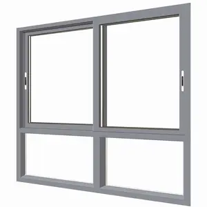 节能铝倾斜和旋转平开窗铝门窗出厂价格