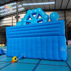 Parcours d'obstacles gonflable extérieur commercial avec grand toboggan | Maison de rebond multi-âges pour les fêtes d'enfants de 3 à 12 verges - Product Image 3