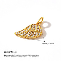 Pendentif Lapin 3D Mini Tendance en Acier Inoxydable, Forme Animale Mignonne, Breloque Polyvalente Style Européen et Américain, Fournitures DIY pour Artisanat Féminin
