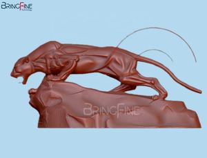 공장 맞춤형 앤티크 야외 장식 대형 금속 맞춤 제작 실물 크기 동물 조각상 황동 청동 호랑이 조각 주조 - Product Image 5