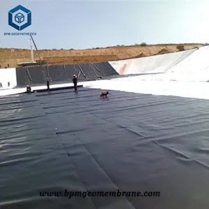 High Density Pond Liner Geotextile HDPE Geomembrane for Oxidation Pond Project in Australia