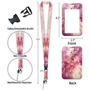 Trượt chủ huy hiệu dây buộc biểu tượng tùy chỉnh dây đeo cổ hoa chủ thẻ dây buộc với Huy hiệu có thể thu vào Reel - Product Image 3