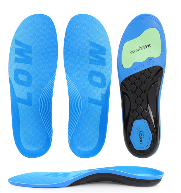 Pie plano suave azul 31cm