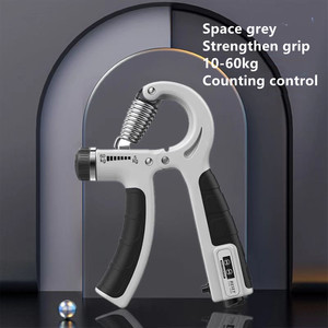 Atacado Hand <span class=keywords><strong>Grip</strong></span> Strength Trainer, <span class=keywords><strong>Grip</strong></span> Exerciser Strengthener com resistência ajustável (5-60kg) Hand Counting Grips - Product Image 6