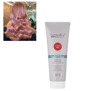 Seasilky Semi-Permanent Color Cream Gentle For Frequent Use Vibrant Bouncy Texture With Ultimate Shine 260ML
