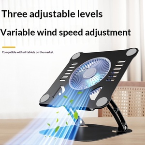 ใหม่อลูมิเนียมอัลลอยด์แล็ปท็อปโทรศัพท์มือถือแท็บเล็ตขาตั้งการกระจายความร้อนพับได้ 360 หมุนได้ <span class=keywords><strong>T628</strong></span> - Product Image 5