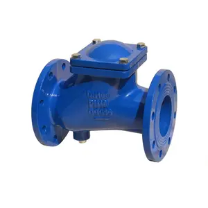 PN16 DN100 Ductile Iron GGG40 / GGG50 Non Return Ball Check Valve