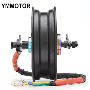 Motor de Eje YMMOTOR de 12 Pulgadas, Magnético, Sin Escobillas, Sin Engranajes, 3000W, IP67, Impermeable, para Scooter, Ciclomotor, Motocicleta YM-HY-123000, Alta Eficiencia - Product Image 2