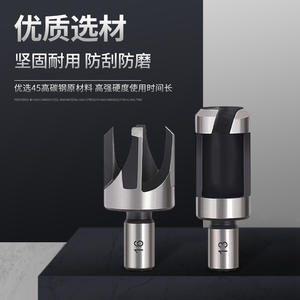 ชุดดอกสว่านเจาะรูไม้แบบข้ามร่อง ชนิดกรงเล็บทรงกระบอก สำหรับสว่านไฟฟ้า เจาะรูเดือยไม้ เครื่องมือเปิดรูงานไม้ - Product Image 3