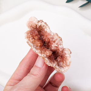 جيود كريستال طبيعي للبيع بالجملة جيود كريستال أحمر أرجنتينا جيود كوارتز روز - Product Image 2