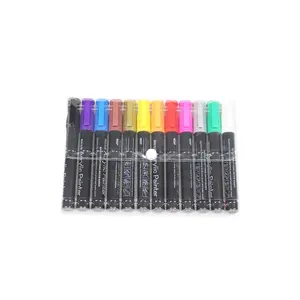 공정한 도매 12 색 140mm 다채로운 마커 펜