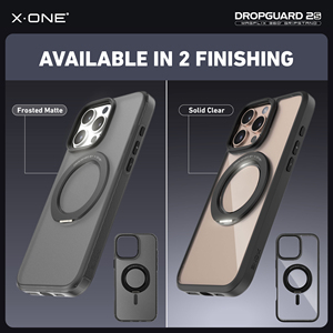 Custodia per cellulare X-ONE Premium con anello magnetico, design UAG, antiurto, rigida, per iPhone 18 17 16 Pro Max - Product Image 6