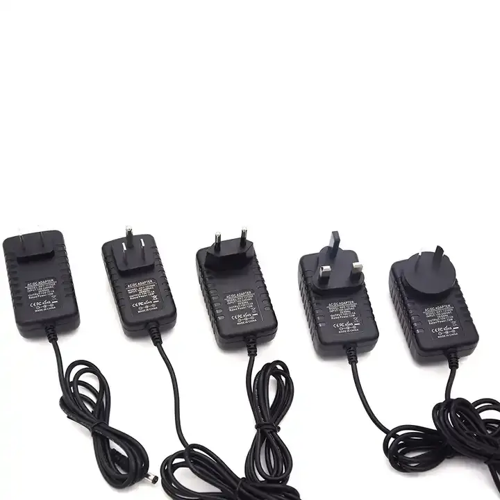 Adaptador de fonte de energia para TV em rede, 6V, 9V, 12V, 15V, 18V, 0,5A, 1A, 1,5A, 2A, com ce 5521 pulg, 5V, 2A, 12V