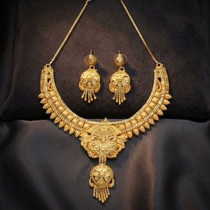 Gold Plated Micro Forming Necklaces <b>Wedding</b> Season Jewelry for Women Special Occasion Copper & Brass Chapado En Oro Oro Laminado - Product Image 4