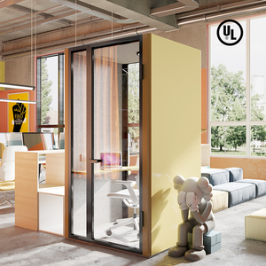 Flexspace 2023 Nuevas Cabinas de Trabajo para Oficina, Cabina Insonorizada, Sala de Concentración con Mesa de <span class=keywords><strong>Altura</strong></span> Ajustable - Product Image 4