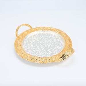 ถาดเสิร์ฟโลหะสำหรับเสิร์ฟกาแฟและชา - Product Image 2