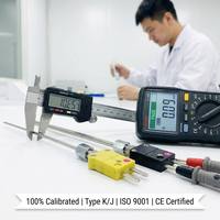 Konektor Termokopel Tipe Huadong Omega K/j Dengan Penjepit Kabel
