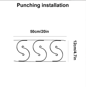 <span class=keywords><strong>Porte</strong></span>-serviettes mural en fer à 3 niveaux pour petites salles de bain, panier de rangement pour serviettes enroulées et étagères de rangement pour salle de bain - Product Image 6