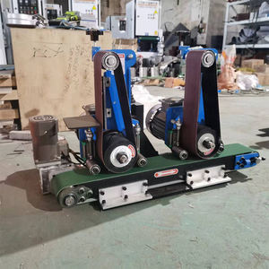 Industrial Belt Sander <strong>Grinder</strong> for Metal Wood and Plastic Surface Preparation Deburring and Edge Finishing Heavy Duty Motor - Product Image 5