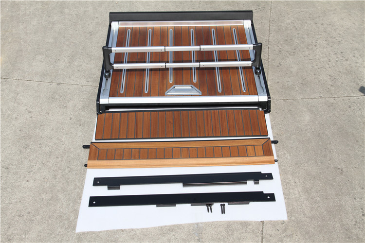 Proper Price Dployable Teak wood Trunk floor for Range Rover Vogue