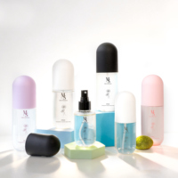 Flacon pulvérisateur de 100 ml et 200 ml en forme de capsule unique pour tonique de beauté, shampoing, soins capillaires et crème solaire