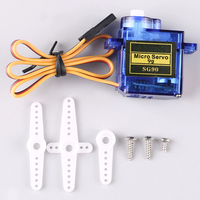 Micro-moteur servo à engrenages métalliques MG90S 14g, actionneur de direction inclinable, version améliorée du SG90 pour avion RC à aile fixe et robot