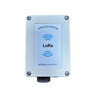 Capteur de CO2 sans fil LoRa avec surveillance de la température et de l'humidité, détecteur de dioxyde de carbone NDIR alimenté par batterie