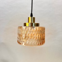 Suspension en verre à tête unique pour table à manger, style nordique, pour chambre d'hôtes, chevet, baie vitrée, entrée, bar, comptoir, salle à manger