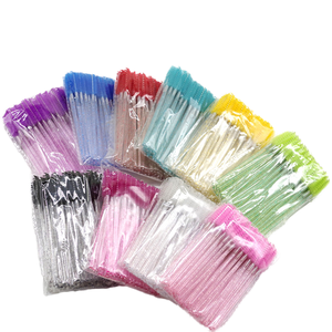 Cepillos Desechables Portátiles <span class=keywords><strong>de</strong></span> Nailon para <span class=keywords><strong>Maquillaje</strong></span>, Extensiones <span class=keywords><strong>de</strong></span> Pestañas y Cejas - Product Image 2