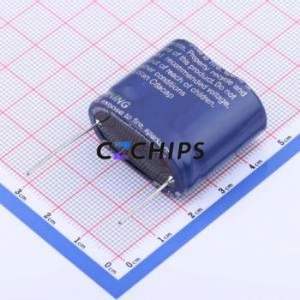 ตัวเก็บประจุแบบซุปเปอร์คาปาซิเตอร์ CHP5R5L126R-TW 5.5V12F แบบ Through hole Component (THT), ระยะขา P=23.7 มม. ความจุ 12F -10%~+30% แรงดันไฟฟ้า 5.5V กระแสไฟ 68uA ที่ 72 ชั่วโมง - Product Image 2