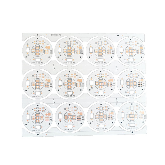 Aluminum LED Headlight Fog/Driving Lights PCB Double-sided PCB Circuit Board SMD SMT Assembly