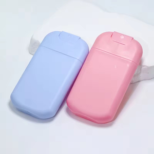 Vente chaude – Flacon vaporisateur de parfum en plastique format carte, carré, rouge, bleu, vert, violet, jaune, 45 ml, facile à transporter - Product Image 3