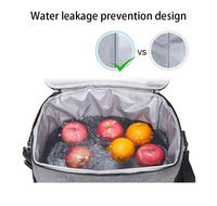 Sacs isothermes avec logo personnalisé Boîte à lunch isotherme étanche et réutilisable isolée thermiquement pour pique-nique de plage