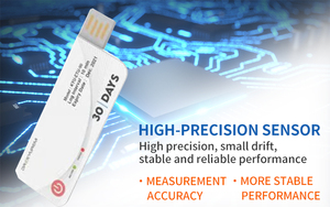 Einweg-Temperaturdatenlogger für Kühlketten, 1 Jahr IP67-Schutz, USB-Thermografie-Testgerät (60/90/120 - Product Image 2