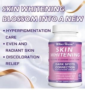 Cápsulas de Colágeno y Vitaminas para Aclarar la Piel, Píldoras Suavizantes, Brillo Saludable, Aclaramiento de Manchas, Desintoxicación, Blanqueamiento de la Piel, Tabletas de Té - Product Image 2