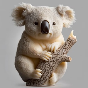 แม่พิมพ์เทียนเรซิ่นรูปสัตว์ขายส่ง แม่พิมพ์ซิลิโคนรูปกวางโคอาล่าและกระรอก สำหรับตกแต่งบ้าน แม่พิมพ์เทียนหอม - Product Image 3