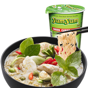 Vente en gros de nouilles instantanées à baril à saveur Thai Tom yum <span class=keywords><strong>goong</strong></span> nouilles de collation de nuit - Product Image 5